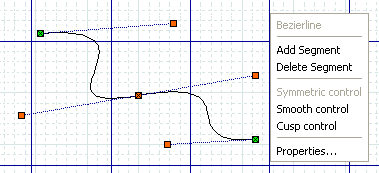 Bezierline Right-Click Menu